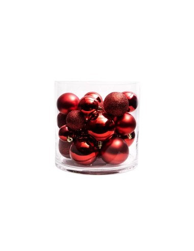 Lot de 30 boules de Noël