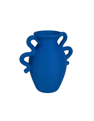 Vase bleu marine